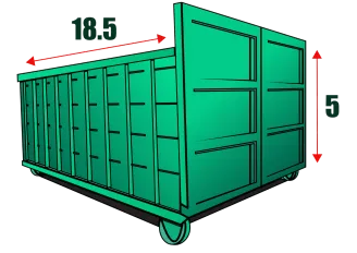 20 Yard Dumpster